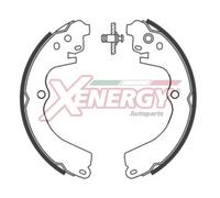 AP XENERGY Kit ganasce freno X50393 per freno a tamburo diametro 228 mm 35 mm AKEBONO ECE R90