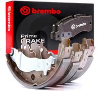 Kit Ganasce Pastiglie Freno a Tamburo Posteriori Renault B/C37_ Brembo