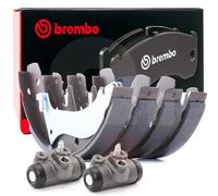 Kit Ganasce Posteriori Brembo + Cilindretti LPR Renault Clio Citroen C3 C4