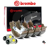 Kit Ganasce freno Fiat grande punto 199 1.3 D Multijet 2005 Brembo