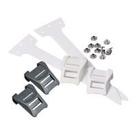 Kit Ganci per Pelli Coda TAIL CLIP SET CONTOUR CLIP BLACK