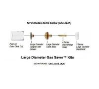 KIT GAS SAVER UGELLO PYREX GRANDE PER TORCIA TIG DI SALDATURA, CK WORLDWIDE