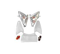 Kit Gemme Frecce E Stop Lisce Trasparenti Con Lampadine Compatibile Con Tmax T Max 500 2001 2002 2003 2004 2005 2006 2007