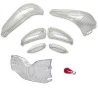 Kit gemme frecce e stop trasparenti con lampadina Gilera Runner 50 125 180 200