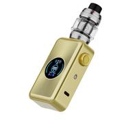 Kit Gen Max V-aporesso Box Mod 220W (Oro Platino) Doppia Batteria 18650 (non inclusa) Serbatoio iTank T Tank 6ml Bobina GTi 0,2/0,4ohm DTL Sigaretta Elettronica Originale - No Nicotine