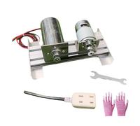 Kit generatore 100 W 220 V CC con Motore 775, Presa e Chiave - Generatore ad Alta Tensione Silenzioso a Doppio Cuscinetto Fai-da-Te per caricare telefoni, lampadine a LED (Pacchetto 2)