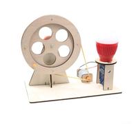Kit generatore a manovella per l'apprendimento STEM e gli esperimenti scientifici, incoraggia la creatività e insegna la generazione di elettricità attraverso l'avviamento manuale