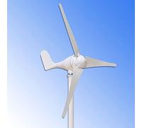 Kit generatore di turbina eolica da 400 W per la casa, sistema di energia eolica a basso avviamento a 3 pale con regolatore di carica (24 V) - Soluzione efficiente per l'energia rinnovabile