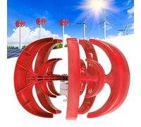 Kit generatore di turbina eolica da 5000 W, 4000 W, 3000 W con controller, generatore di corrente verticale da 12 V/24 V/48 V per uso domestico, soluzione ecologica di energia rinnovabile