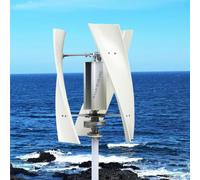 Kit generatore di turbina eolica Orizzontale con regolatore di Carica Generatore di Turbine Verticali Energia, turbina eolica ad ASSE Verticale da 24 V 15000 W - Kit generatore Eolico portat