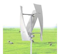 Kit generatore di turbina eolica Orizzontale con regolatore di Carica Generatore di Turbine Verticali Energia, Kit generatore di turbina eolica da 12000 W, Sistema Verticale Helix Maglev da