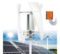 Kit generatore Eolico ad Alta efficienza con regolatore MPPT - Perfetto per soluzioni di Alimentazione per imbarcazioni, Camper e imbarcazioni, energia rinnovabile per la Vita Fuori dalla re