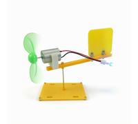 Kit Generatore Eolico con Pala Rotante Compatto Turbina Eolica Didattica