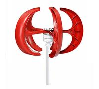 Kit generatore Eolico con regolatore di Carica, generatore a turbina Verticale, generatore Eolico Verticale, Kit turbina eolica, avviamento a Bassa velocità del Vento, generatore di energia