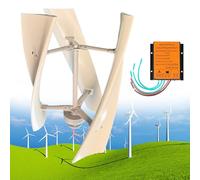 Kit generatore Eolico da 12000 W, turbina eolica a 3 Pale per sistemi a 12 V/24 V/48 V, regolatore Ibrido Solare Eolico, Ideale per soluzioni energetiche domestiche, energia rinnovabile effi
