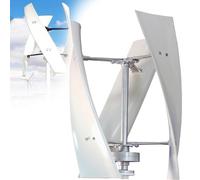 Kit generatore Eolico da 5000 W/9000 W - Sistema di energia rinnovabile Verticale a 3 Pale, generatore a magneti permanenti CA trifase con Controller per soluzioni energetiche Alternative EF