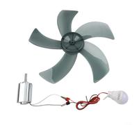 Kit Generatore Eolico DIY 12V per turbina Ventilatore Kit Generatore(Set 1) | per fai da te per facile, genera dal per vento, per ideale per hobbisti, include motore e ventole