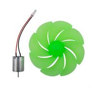 Kit generatore eolico fai da te Modello a turbina verticale 360 gradi Allineamento automatico LED Dimostrazione di potenza Strumento didattico educativo per bambini in aula Fiera della scienza