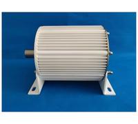Kit generatore eolico, generatore a magneti permanenti trifase a bassa velocità 8KW 10KW 48V 96V for energia eolica e tutela acqua Generazione di energia a basso rumore e ad alta ef(With Base,220_8000