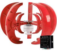 Kit generatore eolico verticale con magnete permanente trifase, 12 V/24 V, modello di turbina eolica a energia solare fai da te per l'educazione scientifica, strumento didattico per l'energia