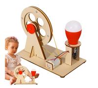 Kit Generatore Scientifico: Kit Motore Stirling, Motore A Vapore Ad Aria Calda | Manuale A Manovella, Esperimento Educativo Fai-da-te, Giocattolo Didattico STEM, Giocattolo Per Progetti Scientifici Pe