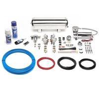 KIT GENERAZIONE AIRRIDE AIR RIDE COMPRESSORE 480 SERBATOIO CROMATO