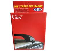 Kit Geo - Staffe barre portatutto - Compatibilità in descrizione