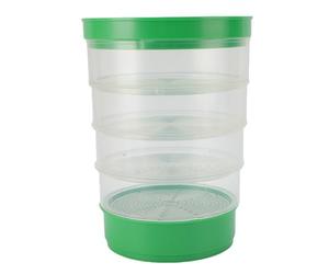 Kit Germogliatore per Colture di Forma Rotonda, Design Compatto per un Facile Impilamento, Germina Velocemente i Germogli Freschi