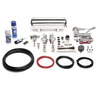 Kit Gestione Analogica Compressore 380C Serbatoio L. 11.5 Cromato Manometro Nero