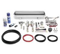 Kit Gestione Analogica Compressore 380C Serbatoio L. 19 Cromato Manometro Bianco