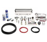 Kit Gestione Analogica Compressore 444C Serbatoio L. 11.5 Cromato Manometro Nero