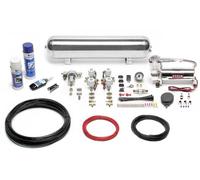 Kit Gestione Analogica Compressore 444C Serbatoio L. 19 Cromato Manometro Bianco