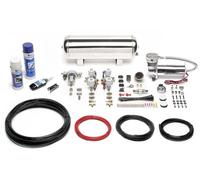 Kit Gestione Analogica Compressore 480C Serbatoio L. 11.5 Cromato Manometro Nero