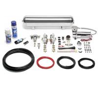 Kit Gestione Analogica Compressore 480C Serbatoio L. 19 Cromato Manometro Nero