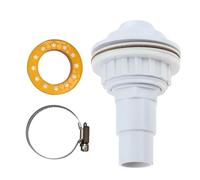 Kit getti di ritorno per piscina, raccordo getti di uscita di ritorno,Raccordo completo per getti di uscita di ritorno - Getti di uscita per piscina scavata, set bulbo oculare, guarnizione sicura e i