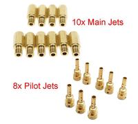 Kit getti principali carburatore #150-#195-jet #42-#60 per FCR 37mm 39mm 41mm Ca