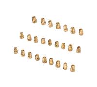 Kit Getto Principale Del Carburatore, 25 Pezzi Metallo Ugello Principale Carburatore Moto, per Carburatori Dellorto PHBG 21, PHBG 19.5, PHBG 19, SHA 13, SHA 14, SHA 15, SHB 16, SHB 19, SHB 20