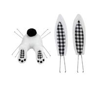 Kit ghirlanda con orecchie e sedere di coniglio - Padroneggia la tua creazione pasquale, per coniglietti di peluche leggeri e pieghevoli per ghirlande primaverili, ornamento natalizio per in