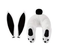 Kit Ghirlanda Per Il Sedere Del Coniglietto - Per Il Sedere E Le Orecchie Del Coniglietto Pasquale In 3 Pezzi, Peluche Simpatico Cartone Animato, Decorazione Per La Porta Della Fattoria | Fa