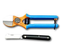 KIT GIARDINAGGIO FORBICE DOPPIO TAGLIO FORGIATA 133/20 - COLT. INNESTO 202 SU.SI