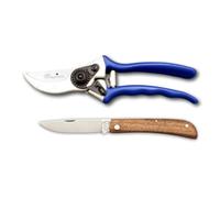 KIT GIARDINAGGIO FORBICE MANICO ALLUMINIO T22 - COLT. TASCA 231 MOGANO