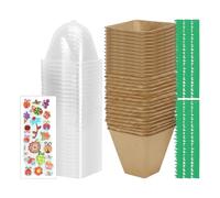 Kit Giardinaggio per Bambini,Giocattoli Educativi STEM,Giocattoli da Giardino con Kit per la Crescita dei Fiori per Bambini - Per Casa Balcone Compleanno Ragazzi Ragazze Famiglia Natura Apprendimento