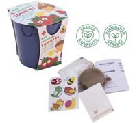 Kit Giardinaggio Silverlit 3 Vasi Colorati Semi Adesivi 3+ Anni