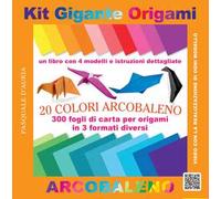 Kit gigante origami. 20 colori arcobaleno. Ediz. a colori. Con gadget