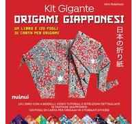 Kit gigante origami giapponesi. Con 120 fogli