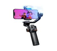 Kit Gimbal adatto for smartphone, gimbal a 3 assi, tracker AI, luce di riempimento, adatto for iPhone 15 Pro Max e stabilizzatore Android(M6 Kit With Tripod)