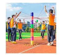 Kit giochi per il giorno del campo | Kit di giochi di costruzione del lavoro di squadra aziendale | Blocco di coordinazione occhio-mano gioco impilabile (colore: verde, dimensioni: 5 pezzi)