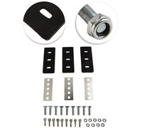 Kit Girante Spazzaneve a Paletta in Gomma 14 Pollici per Funzionamento Efficient