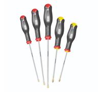 USAG 324 SH5 SERIE SET KIT 5 GIRAVITI PROFESSIONALI CACCIAVITI A CROCE E TAGLIO