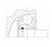 Kit giunti, albero di trasmissione SPIDAN 36509 per DELTA III (844_) 2 2008-2014